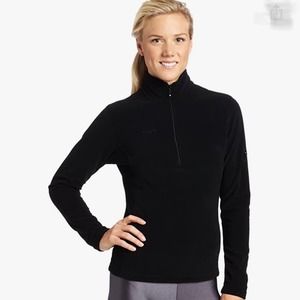 Mammut Women's Yukon Half Zip Brown Fleece Pullover